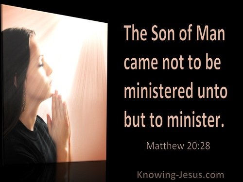 ministering-Matthew 20-28